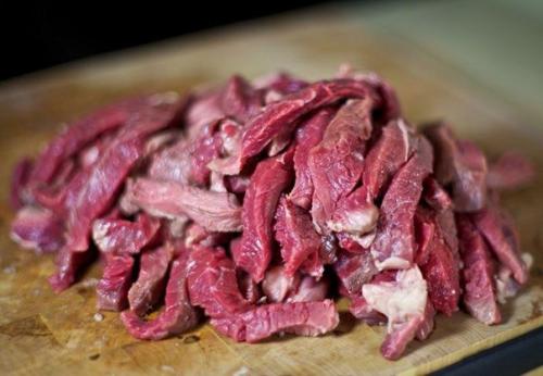 Бефстроганов с грибами и сливками. 03 Бефстроганов с грибами и сливками. 03