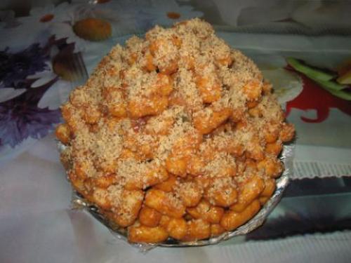 Торт из кукурузных палочек (торт без выпечки. 07 Торт из кукурузных палочек (торт без выпечки. 07