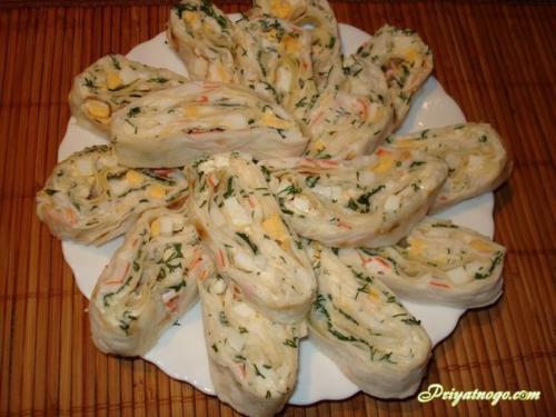 10 рецептов рулетиков из лаваша? 09 10 рецептов рулетиков из лаваша? 09