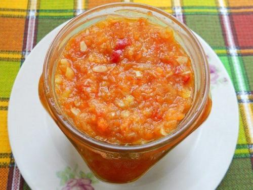 Кабачковая аджика на зиму. 07 Кабачковая аджика на зиму. 07