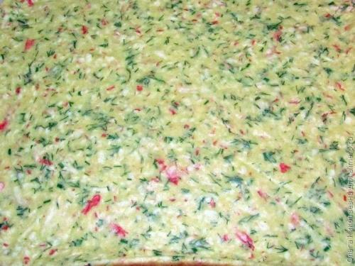 Рулет с крабовыми палочками. 04 Рулет с крабовыми палочками. 04