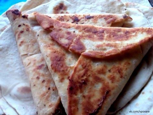 Ёка, армянская закуска из лаваша. 08 Ёка, армянская закуска из лаваша. 08