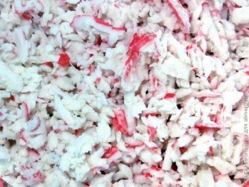 Рулет с крабовыми палочками. 01 Рулет с крабовыми палочками. 01