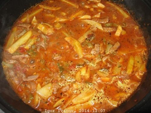 Азу почти по-татарски. Азу почти по-татарски.