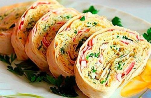 10 рецептов рулетиков из лаваша? 04 10 рецептов рулетиков из лаваша? 04
