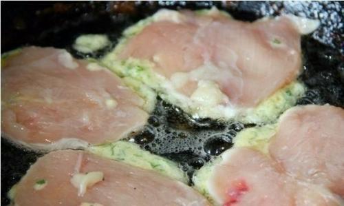 Куриные отбивные с сыром. 05