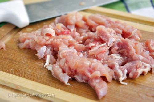 Куриные голени, фаршированные шампиньонами. 02 Куриные голени, фаршированные шампиньонами. 02