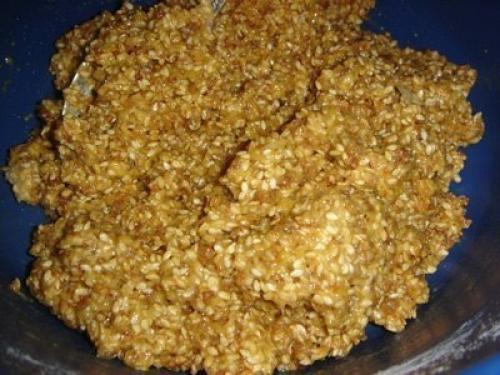 Самое вкусное кунжутное печенье, которое я пробовала. 05