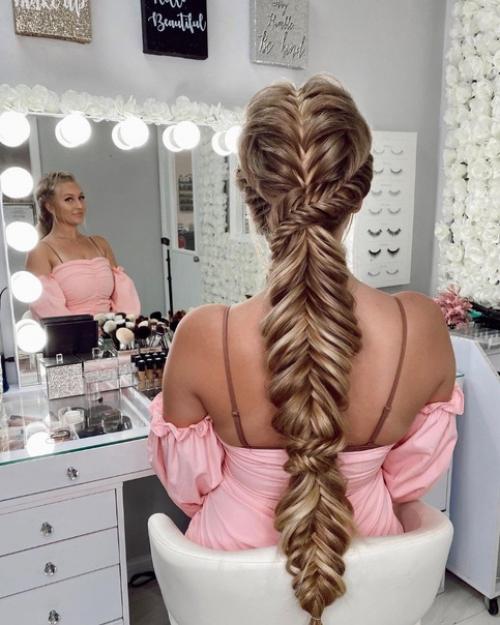 10 объёмных плетений на длинные волосы! 04