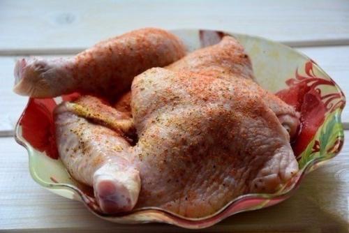 Гречка с курицей, запеченная в сливках. 04