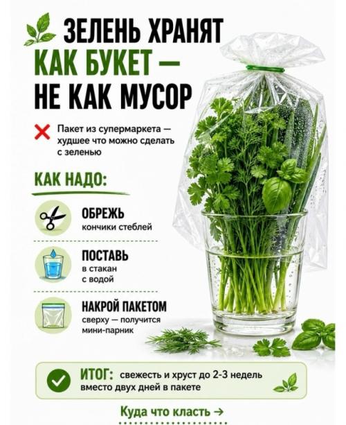 Вы покупаете свежие овощи а через 2 дня они уже в мусорке, знакомо? 03