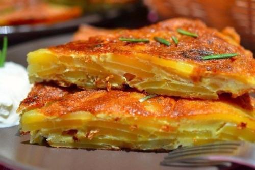 Тортилья? Ингредиенты: Картофель - 5 шт. Тортилья? Ингредиенты: Картофель - 5 шт.