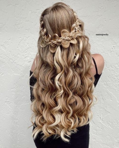 10 объёмных плетений на длинные волосы! 05