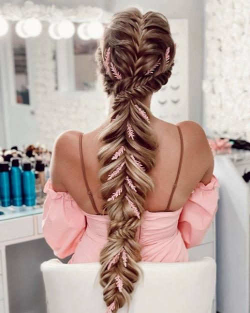 10 объёмных плетений на длинные волосы! 01