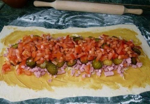 Голландский рулет.  Ингредиенты: 02 Голландский рулет.  Ингредиенты: 02