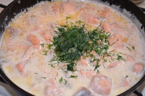 Семга в Сливочно - Чесночном Соусе. 05 Семга в Сливочно - Чесночном Соусе. 05