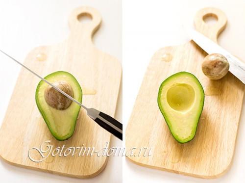 Брускетта с гуакамоле и креветками. 03 Брускетта с гуакамоле и креветками. 03