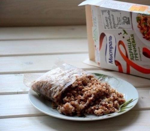 Гречка с курицей, запеченная в сливках. 01