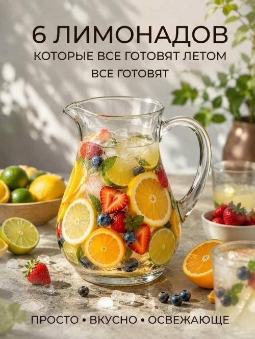 Летом домашние лимонады со стола быстрее любых покупных напитков исчезают.  