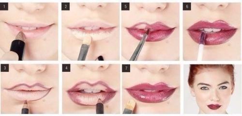 Мы наносим темную помаду: мастер-класс. Мы наносим темную помаду: мастер-класс.