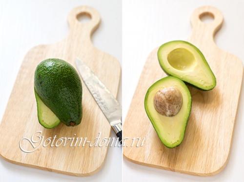 Брускетта с гуакамоле и креветками. 02 Брускетта с гуакамоле и креветками. 02