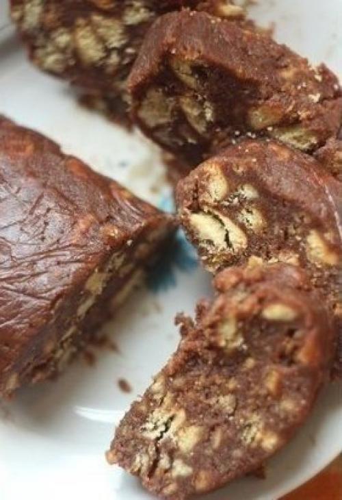 Чайная колбаска.  Ингредиенты: 01