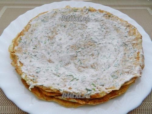 Кабачковые блинчики.  Ингредиенты: 04