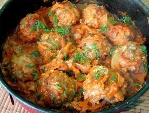 Рецепт вкусных тефтелей.

