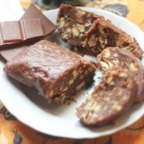 Чайная колбаска.  Ингредиенты: