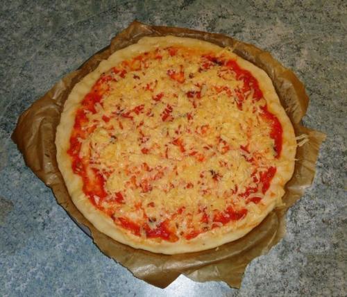 Тонкая пицца 2 начинки. 05 Тонкая пицца 2 начинки. 05