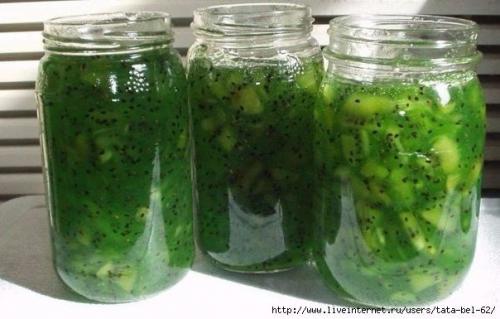 Изумрудное варенье.  Варенье очень вкусное и необычайно красивое!