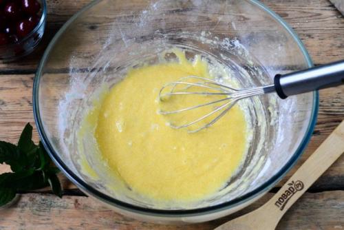 Блины с вишней под сметаной. 03 Блины с вишней под сметаной. 03