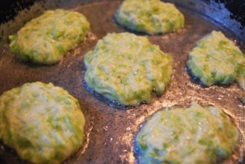 Оладьи из кабачков. 04