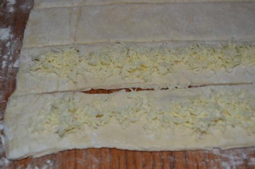 Сырные улитки.  Ингредиенты: 01