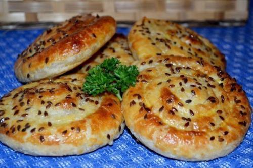 Сырные улитки.  Ингредиенты: