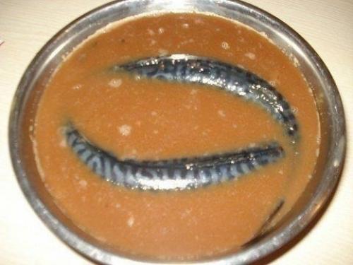 Скумбрия Четыре Плюса - в чайном рассоле. 01