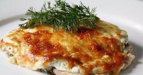 Отбивные из куриного Филе и помидоров. 04