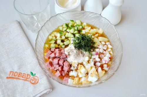 Окрошка в хлебе. 04 Окрошка в хлебе. 04