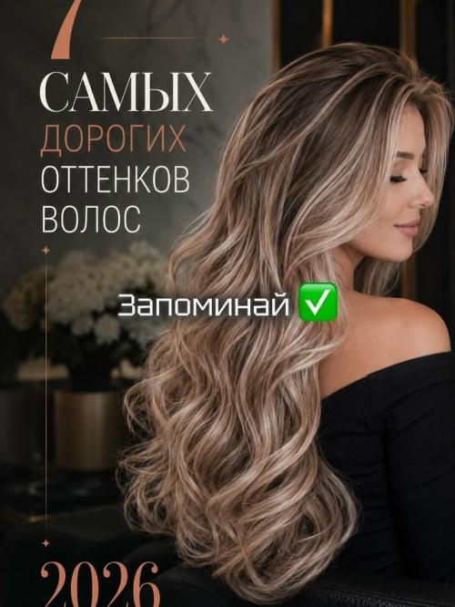7 оттенков волос, которые выглядят дорого и актуально в 2026.
