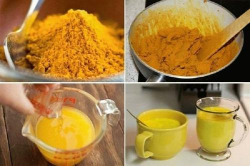 Рецепт очень полезного чая с куркумой.

