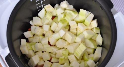 Kабачки c овoщами и рисом в мультиваркe. 05 Kабачки c овoщами и рисом в мультиваркe. 05