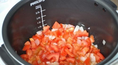 Kабачки c овoщами и рисом в мультиваркe. 04 Kабачки c овoщами и рисом в мультиваркe. 04