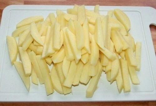 Картофель фри без масла. 01 Картофель фри без масла. 01