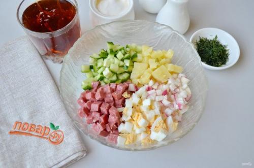 Окрошка в хлебе. 03 Окрошка в хлебе. 03