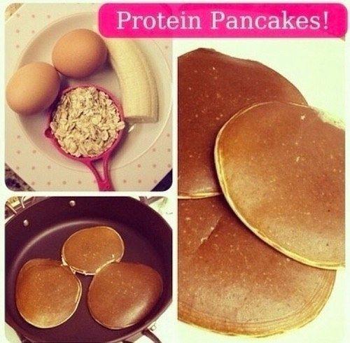 Протеиновые блинчики за несколько минут.
