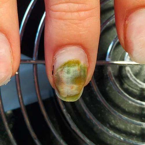 Пришла ко мне клиентка, а там такое. 02