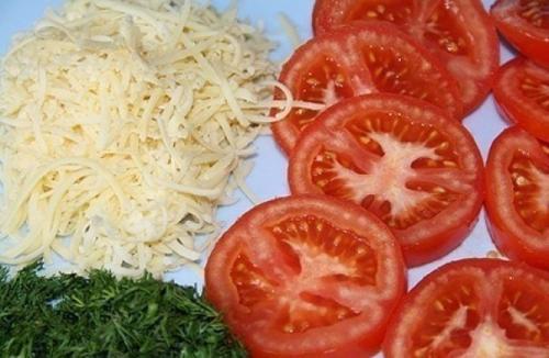 Отбивные из куриного Филе и помидоров. 01