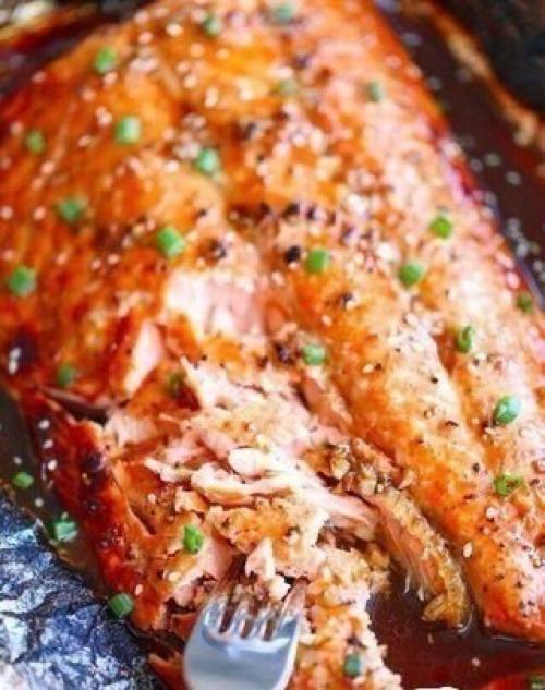 Рыба в фольге.  Ингредиенты: 01