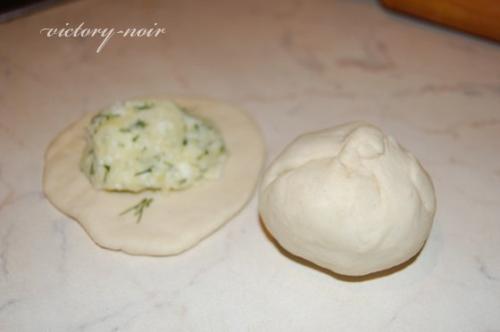 Хичины с сыром и зеленью. 03 Хичины с сыром и зеленью. 03