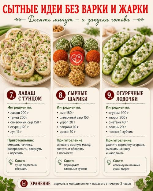 Собрала 12 быстрых идей для случая, когда гости уже почти на пороге, а на столе пока только скатерть и лёгкая паника. 03